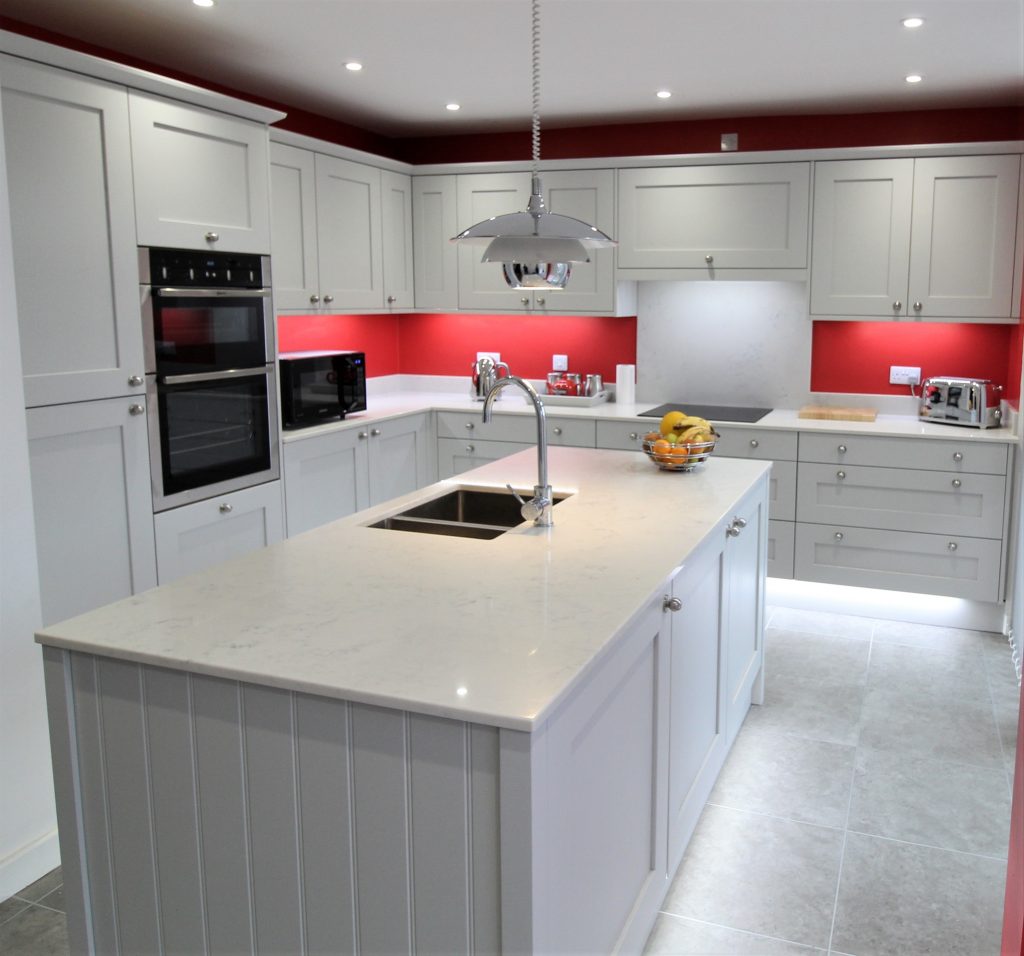 Painted Shaker Kitchen, Noble Kitchens, Coventry and Warwickshire